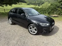 Used Audi Q3 S-Line 177 HP (130 kW) 2014 Black SUV