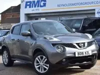 Used Nissan Juke N-Connecta 117 HP (86 kW) 2015 Grey SUV