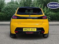 Used Peugeot 208 GT 102 HP (75 kW) 2023 Yellow Hatchback