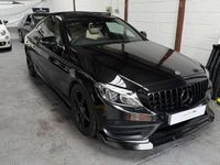 Used Mercedes C220 AMG Line Premium Plus 2017 Black Coupe