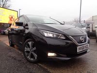 Used Nissan Leaf Tekna 110 kW (150 HP) 2018 Black Hatchback