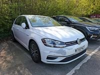 Used VW Golf VII SE 130 HP (95 kW) 2018 White Hatchback