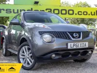 Used Nissan Juke Acenta Premium 2012 Grey SUV