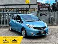 Used Nissan Note Acenta Premium 90 HP (66 kW) 2017 Blue Hatchback