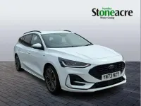 Used Ford Focus ST-Line X 153 HP (112 kW) 2023 White Estate