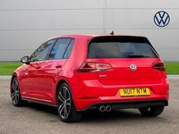Used VW Golf VII GTD 184 HP (135 kW) 2017 Red Hatchback