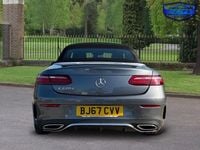 Used Mercedes E220 AMG Line Premium 194 HP (142 kW) 2017 Grey Cabriolet