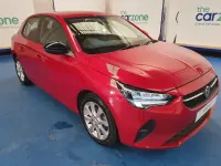 Used Vauxhall Corsa 75 HP (55 kW) 2021 Red Hatchback