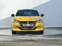 Used Peugeot e-208 GTi 100 kW (136 HP) 2022 Yellow Hatchback