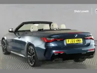 Used BMW M440 M Sport 368 HP (270 kW) 2022 Blue Cabriolet