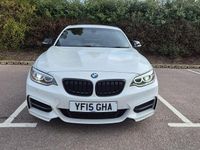 Used BMW M235 Comfort Edition 2015 White Coupe