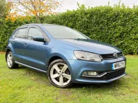 Usado VW Polo SEL 110 HP (80 kW) 2016 Azul Citadino