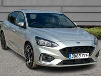 Used Ford Focus ST-Line X 123 HP (90 kW) 2018 Silver Hatchback