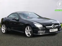 Used Mercedes SLK250 AMG 204 HP (150 kW) 2015 Black Cabriolet