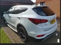 Used Hyundai Santa Fe 200 HP (147 kW) 2017 White SUV