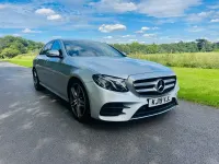Used Mercedes E200 AMG line 184 HP (135 kW) 2019 Silver Sedan