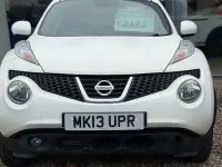 Used Nissan Juke Acenta 110 HP (80 kW) 2013 White SUV