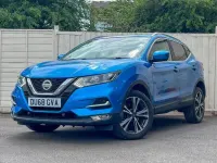 Used Nissan Qashqai 360º 115 HP (84 kW) 2018 Blue SUV