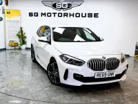 Used BMW 118 M Sport 140 HP (102 kW) 2019 White Hatchback