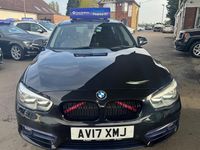 Used BMW 118 Sport Line 2017 Black Hatchback