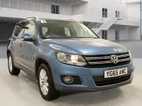 Used VW Tiguan Match 150 HP (110 kW) 2015 Pacific blue SUV