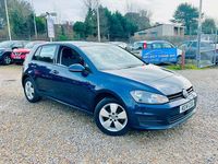 Used VW Golf VII SE 2014 Blue Hatchback