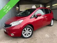 Używany Nissan Note S 98 KM (72 kW) 2016 Czerwony Hatchback