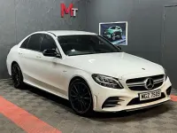 Used Mercedes C43 AMG 2019 White Sedan