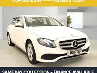 Used Mercedes E220 SE 194 HP (142 kW) 2017 White Sedan