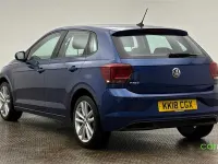 Used VW Polo SEL 116 HP (85 kW) 2018 Blue Hatchback