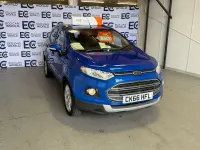 Used Ford Ecosport Titanium 112 HP (82 kW) 2016 Blue SUV