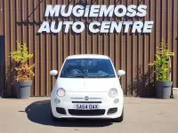 Used Fiat 500 S 69 HP (50 kW) 2014 White Hatchback