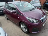 Used Peugeot 108 Active 2017 Mauve/purple Hatchback