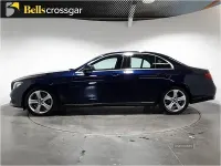Used Mercedes E220 SE 2017 Blue Sedan