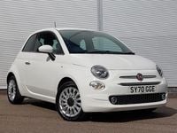 Used Fiat 500 Lounge 69 HP (50 kW) 2020 White Hatchback