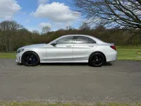 Used Mercedes C300 AMG line 2020 Silver Sedan