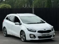 Used Kia Ceed Sportswagon GT-Line 136 HP (100 kW) 2016 White Estate