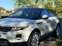 Begagnad Land Rover Range Rover evoque Pure 2015 Vit Kombi