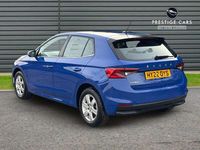 Used Skoda Fabia SE L 108 HP (79 kW) 2022 Blue Hatchback