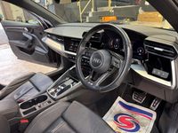 Used Audi A3 S-Line 110 HP (80 kW) 2021 Black Sedan