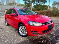 Used VW Golf VII 2013 Red Hatchback
