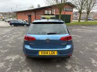 Used VW Golf VII GT 150 HP (110 kW) 2014 Blue Hatchback