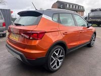 Used Seat Arona XCELLENCE Lux 115 HP (84 kW) 2018 Orange SUV
