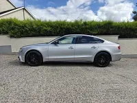 Used Audi A5 Black Edition 190 HP (139 kW) 2016 Silver Coupe