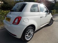 used Fiat 500 1.2 Pop Star 3dr White Full Service History £20 Tax