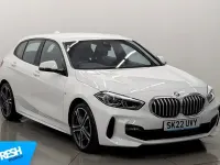 Used BMW 118 M Sport 136 HP (100 kW) 2022 Alpine white Hatchback