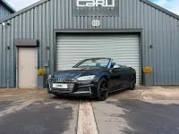 Used Audi A5 Cabriolet Design 354 HP (260 kW) 2018 Black Cabriolet