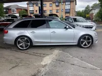 Begagnad Audi A4 Black Edition 2022 Silver Kombi