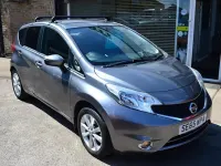 Używany Nissan Note Acenta 98 KM (72 kW) 2016 Szary Hatchback