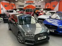 Used Audi A3 Black Edition 150 HP (110 kW) 2018 Grey Sedan